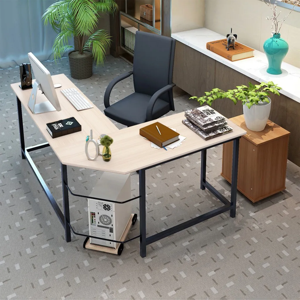 Home Desktop Computer Desk Steel-Wood Corner Office Desk Laptop Table Workstation Writing Desk125x48x73cm компьютерный стол E3
Home Desktop Computer Desk Steel-Wood Corner Office Desk Laptop Table Workstation Writing Desk125x48x73cm компьютерный стол E3