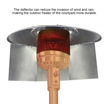 1/3pcs Patio Heater Reflector Shield Outdoor Heaters for Propane Natural Gas
1/3pcs Patio Heater Reflector Shield Outdoor Heaters for Propane Natural Gas