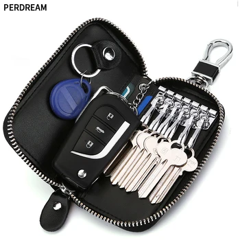 Genuine Leather Man Key Holder Multi-function Car Key Wallet Short Square Cowhide Id Card Holder Solid Zipper
Genuine Leather Man Key Holder Multi-function Car Key Wallet Short Square Cowhide Id Card Holder Solid Zipper