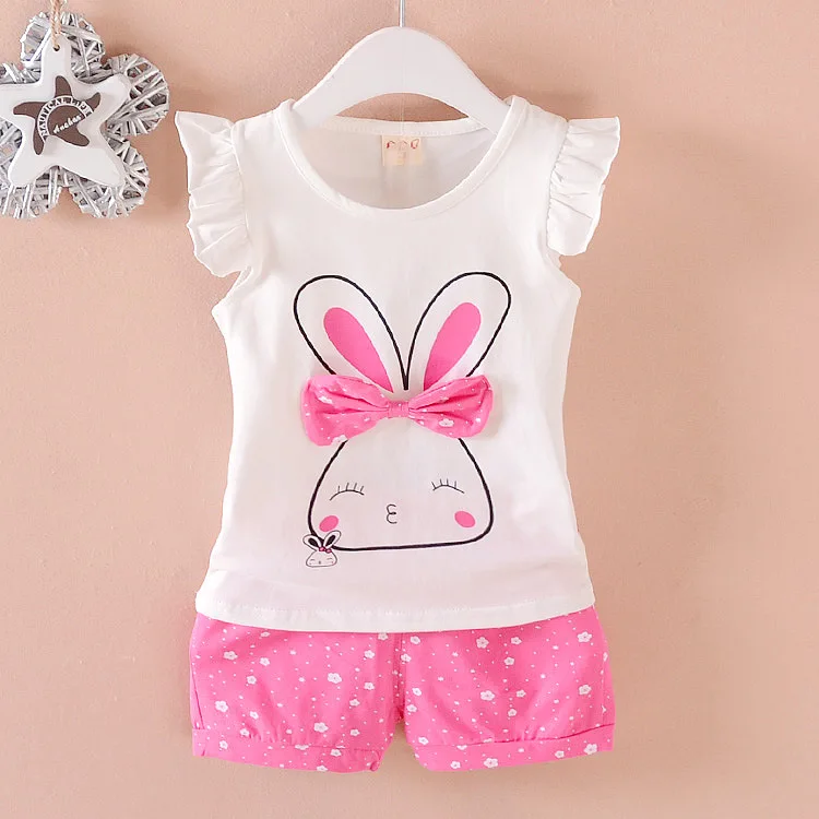Korean-style 2-Piece Spring Clothing New Style 2019 Summer Korean-style Girls duan xiu tao Cartoon Bunny Head CHILDREN'S Suit
Korean-style 2-Piece Spring Clothing New Style 2019 Summer Korean-style Girls duan xiu tao Cartoon Bunny Head CHILDREN'S Suit