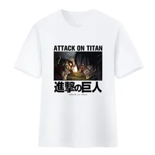 Attack On Titan Anime T-Shirt Eren Jaeger Mikasa Ackerman Pattern Model Short Sleeve Tee Top Japanese Animation Peripherals
Attack On Titan Anime T-Shirt Eren Jaeger Mikasa Ackerman Pattern Model Short Sleeve Tee Top Japanese Animation Peripherals