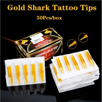 Tattoo Tips Plastic RT FT 50Pcs Round Flat Gold Shark Sterilized Disposable Nozzle Needles Tips for Tattoo Gun Machine Needles
Tattoo Tips Plastic RT FT 50Pcs Round Flat Gold Shark Sterilized Disposable Nozzle Needles Tips for Tattoo Gun Machine Needles
