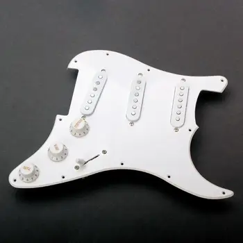 New 1 Set 3 Ply Scratch Plate Pickup Pickguard Guitar Parts for Bass White
New 1 Set 3 Ply Scratch Plate Pickup Pickguard Guitar Parts for Bass White
