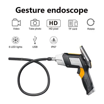 4.3 Inch Durable Ear Spoon Borescope Endoscope Monitoring Inspection Camera Practical Visual Endoscope Portable
4.3 Inch Durable Ear Spoon Borescope Endoscope Monitoring Inspection Camera Practical Visual Endoscope Portable