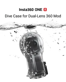 Original Insta360 ONE R Dive case For Dual-Lens 360 Mod,1-Inch Wide Angle Mod ,4k Wide-angle Lens Camera Dive Waterproof Case
Original Insta360 ONE R Dive case For Dual-Lens 360 Mod,1-Inch Wide Angle Mod ,4k Wide-angle Lens Camera Dive Waterproof Case