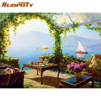 CHENISTORY Beautiful Sea Scenery Oil Painting By Number Living Room Decoration Modern Wall Art DIY Painting By Numbers Kits Phot
CHENISTORY Beautiful Sea Scenery Oil Painting By Number Living Room Decoration Modern Wall Art DIY Painting By Numbers Kits Phot