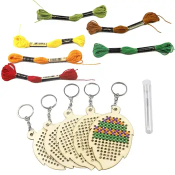 Professional Leaf Wooden Cross Stitch Keyring Kit DIY Keychain Kit For Autumn And Winter Arts And Crafts Accessories
Professional Leaf Wooden Cross Stitch Keyring Kit DIY Keychain Kit For Autumn And Winter Arts And Crafts Accessories