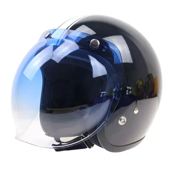Riding Flip Up Dustproof 3 Snap Motorcycle Helmet Universal Open Face Bubble Visor Windshield Anti Fog Vintage UV Protection
Riding Flip Up Dustproof 3 Snap Motorcycle Helmet Universal Open Face Bubble Visor Windshield Anti Fog Vintage UV Protection