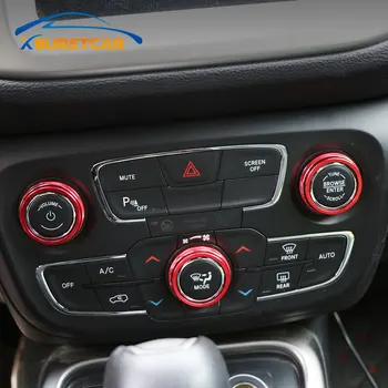 Xburst Car Air Conditioner Knob Switch Button Trim Cover Ring for Jeep Compass 2017 2018 2019 2020 for Automatic AC Accessories
Xburst Car Air Conditioner Knob Switch Button Trim Cover Ring for Jeep Compass 2017 2018 2019 2020 for Automatic AC Accessories