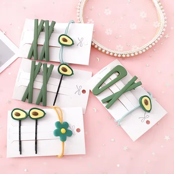 Small Fresh Avocado Hair Clips Cute Girls Hairpin Headdress Creative Styling Tools Princess Hair Accessories spinki do wlosow
Small Fresh Avocado Hair Clips Cute Girls Hairpin Headdress Creative Styling Tools Princess Hair Accessories spinki do wlosow