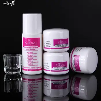 Monja 5 Pcs Acrylic Nail Art Kit Nail Extension Builder Crystal Liquid Powder Clear Storage Cup DIY Home Manicure Tool Set
Monja 5 Pcs Acrylic Nail Art Kit Nail Extension Builder Crystal Liquid Powder Clear Storage Cup DIY Home Manicure Tool Set