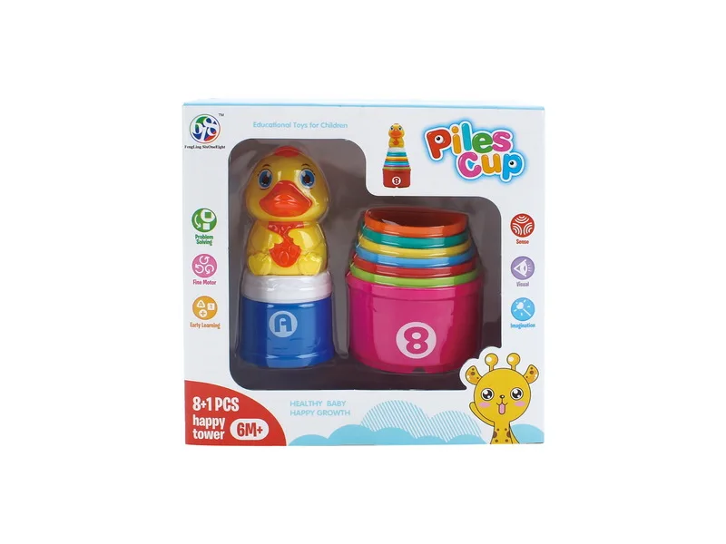 Little Duck Circle Stacking Cups Improve Observation Attention Children Desktop Educational Toy Parent And Child Game
Little Duck Circle Stacking Cups Improve Observation Attention Children Desktop Educational Toy Parent And Child Game