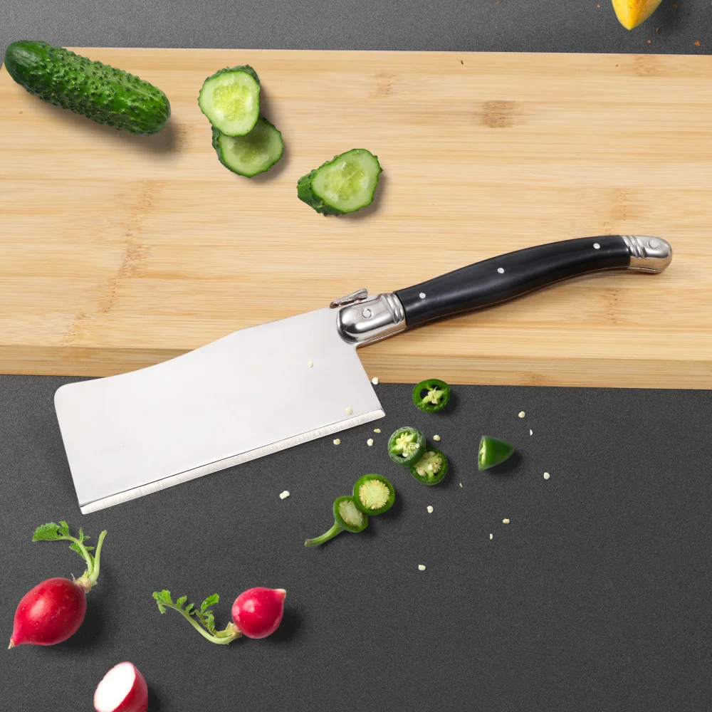 Jaswehome Laguiole Cheese Knife Charcuterie Knife for Parties Kitchen Boning Cleaver Stainless Steel Cheese Cutter
Jaswehome Laguiole Cheese Knife Charcuterie Knife for Parties Kitchen Boning Cleaver Stainless Steel Cheese Cutter