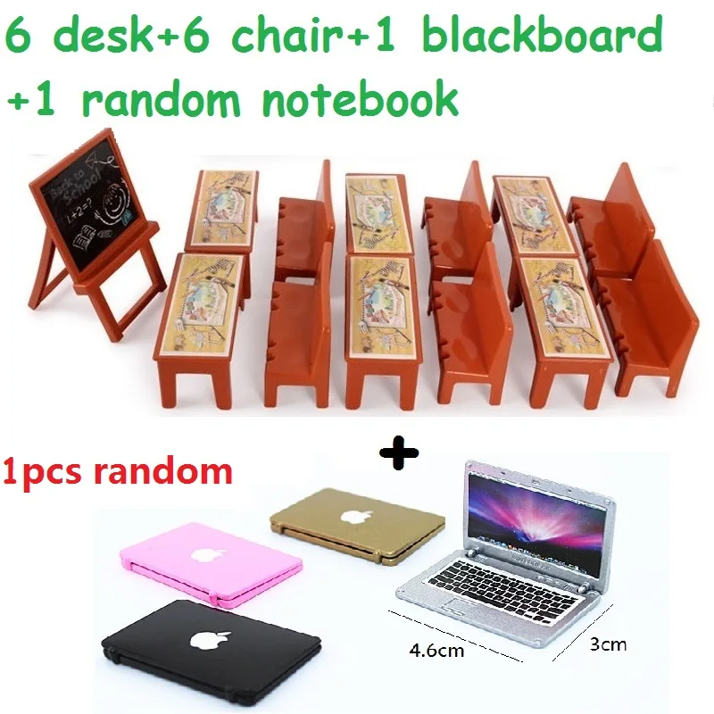 Doll Accessory for LOLs 8cm doll Pretend Play Toy Mini Dollhouse Miniature Desk Blackboard NoteBooks Kids Girls Chrismas Gifts
Doll Accessory for LOLs 8cm doll Pretend Play Toy Mini Dollhouse Miniature Desk Blackboard NoteBooks Kids Girls Chrismas Gifts