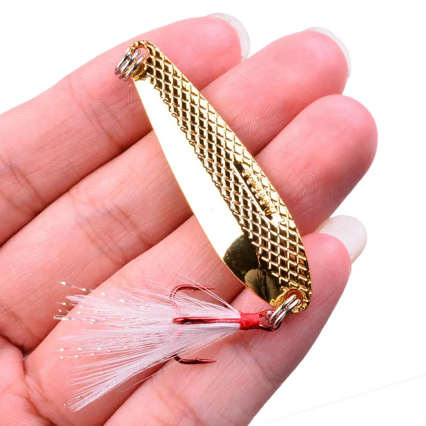 1PCS Metal Trout Spoon Fishing Lures Wobblers Spinner Artificial Hard Baits Bass VIB Hard Baits Sequins for Carp Fishing Tackle
1PCS Metal Trout Spoon Fishing Lures Wobblers Spinner Artificial Hard Baits Bass VIB Hard Baits Sequins for Carp Fishing Tackle