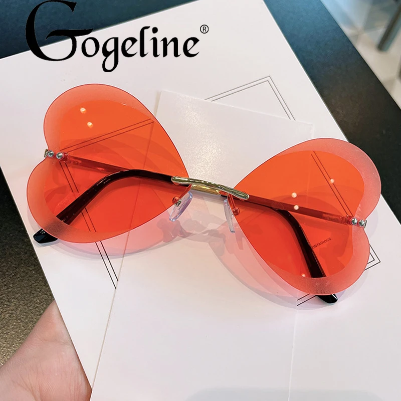New Fashion Rimless Butterfly Sunglasses for Women Hot Sunglasses Vintage Female Steampunk Glasses Design retro de sol
New Fashion Rimless Butterfly Sunglasses for Women Hot Sunglasses Vintage Female Steampunk Glasses Design retro de sol