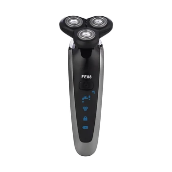 Electric Shaving Machine Beard Trimmer 3D Floating Rotatable Triple Blade Head Razor Barber Shaver Men Beard Hair Remover
Electric Shaving Machine Beard Trimmer 3D Floating Rotatable Triple Blade Head Razor Barber Shaver Men Beard Hair Remover