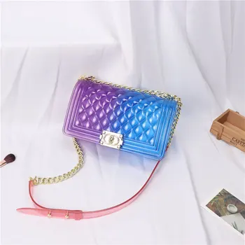2020 Summer New Style Korean-style PVC WOMEN'S Fashion Handbag Gel Bag Transparent Single-shoulder Crossbody Bag 
2020 Summer New Style Korean-style PVC WOMEN'S Fashion Handbag Gel Bag Transparent Single-shoulder Crossbody Bag