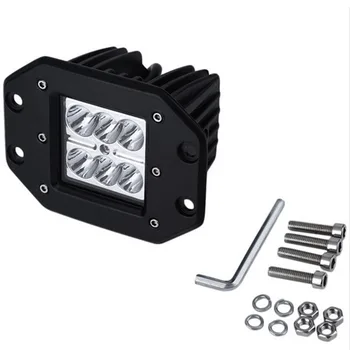 Waterproof 18W LED Flush Mounting Light Spot Work Light Bar Fog Driving Lamp for Off-road Truck 4WD SUV
Waterproof 18W LED Flush Mounting Light Spot Work Light Bar Fog Driving Lamp for Off-road Truck 4WD SUV