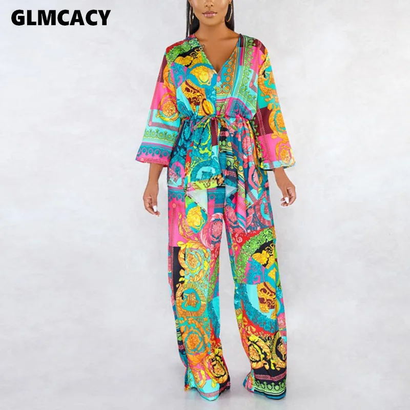 Women Plus Size Two Piece Matching Sets Flora Printed Long Sleeve Top & High Waist Bodycon Wide Leg Pants Casual Suit
Women Plus Size Two Piece Matching Sets Flora Printed Long Sleeve Top & High Waist Bodycon Wide Leg Pants Casual Suit