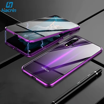 Case For Huawei Nova 5T Case Magnetic Metal 360 Dual Tempered Glass Shockproof Back Hard Bumper Cover For Huawei Honor 20 Case 
Case For Huawei Nova 5T Case Magnetic Metal 360 Dual Tempered Glass Shockproof Back Hard Bumper Cover For Huawei Honor 20 Case