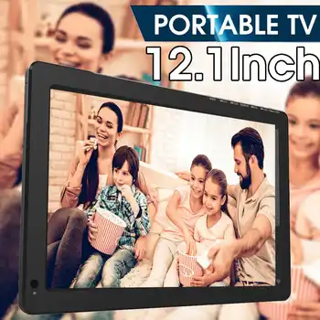 12V 18W 12.1 Inch Portable Digital Analog Mini TV DVB-T / DVB-T2 TFT LED 1080P HD Car TV Support TF Card USB Audio Eu Plug
12V 18W 12.1 Inch Portable Digital Analog Mini TV DVB-T / DVB-T2 TFT LED 1080P HD Car TV Support TF Card USB Audio Eu Plug