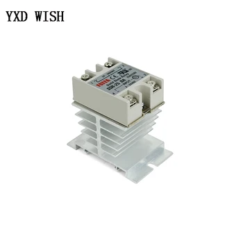 Mini Single Phase Solid State Relay SSR Aluminum Heat Sink Dissipation Radiator Newest Rail Mount For 10A-40A Solid State Relay
Mini Single Phase Solid State Relay SSR Aluminum Heat Sink Dissipation Radiator Newest Rail Mount For 10A-40A Solid State Relay