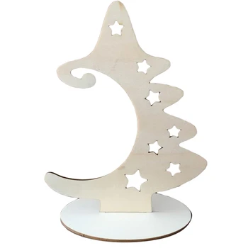Wood Slices with Stand Natural Unfinished Christmas Wooden Tree Star Crafts Solid Color Small Fresh Christmas Ornament
Wood Slices with Stand Natural Unfinished Christmas Wooden Tree Star Crafts Solid Color Small Fresh Christmas Ornament