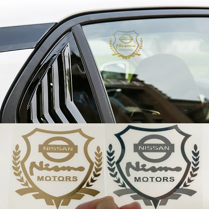1pcs Gold Sliver Color Car Window Sticker with Badge Emblem for Nissans Nismo X-trail Almera Qashqai Tiida Teana
1pcs Gold Sliver Color Car Window Sticker with Badge Emblem for Nissans Nismo X-trail Almera Qashqai Tiida Teana