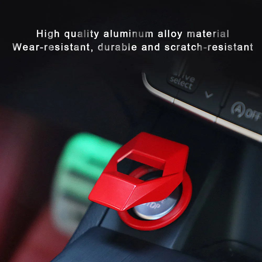 Aluminum Alloy Car Engine Start Stop Button Ring Ignition Cover Trim One-click Start Decor Sticker for Lamborghini Car Styling
Aluminum Alloy Car Engine Start Stop Button Ring Ignition Cover Trim One-click Start Decor Sticker for Lamborghini Car Styling