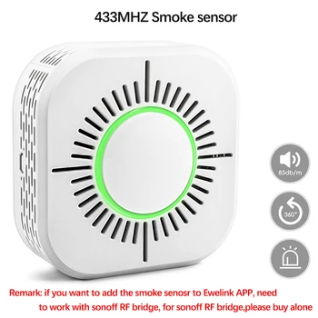 Smarcent 3Pcs Smoke Detector Sensor Easy Installation Wireless 433MHz Fire Security Protection Alarm Sensor for Smart Home
Smarcent 3Pcs Smoke Detector Sensor Easy Installation Wireless 433MHz Fire Security Protection Alarm Sensor for Smart Home