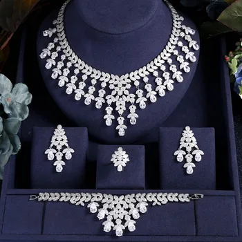 JaneKelly Sparking Brilliant Cubic Zircon Drop Earring Necklace Heavy indian Jewelry Sst Wedding Bridal Dress Accessories
JaneKelly Sparking Brilliant Cubic Zircon Drop Earring Necklace Heavy indian Jewelry Sst Wedding Bridal Dress Accessories