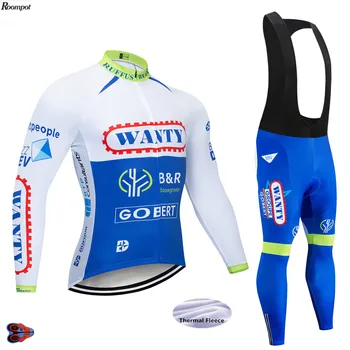 TEAM Winter 2020 WANTY Thermal Fleece Cycling Jersey Bike Pants Set Mens 9D Pads Ropa Ciclismo Cycling Wear Maillot Culotte
TEAM Winter 2020 WANTY Thermal Fleece Cycling Jersey Bike Pants Set Mens 9D Pads Ropa Ciclismo Cycling Wear Maillot Culotte