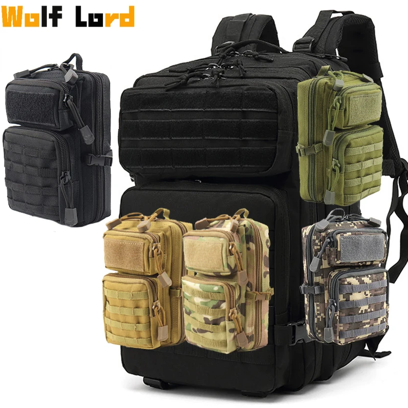 Мужская тактическая сумка армейские поясные сумки спортивная кошелек поясная
