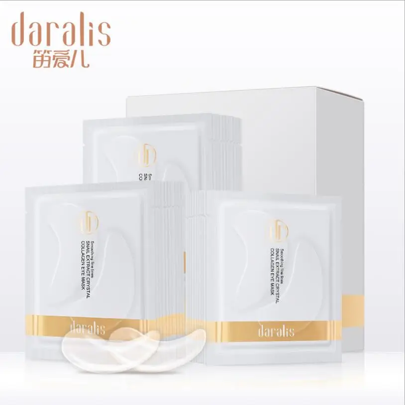 50 pairs Snail Crystal Collagen Eye Mask Eye Patches Eye Mask For Face Care Dark Circles Remove Gel Mask for the Eyes Ageless
50 pairs Snail Crystal Collagen Eye Mask Eye Patches Eye Mask For Face Care Dark Circles Remove Gel Mask for the Eyes Ageless