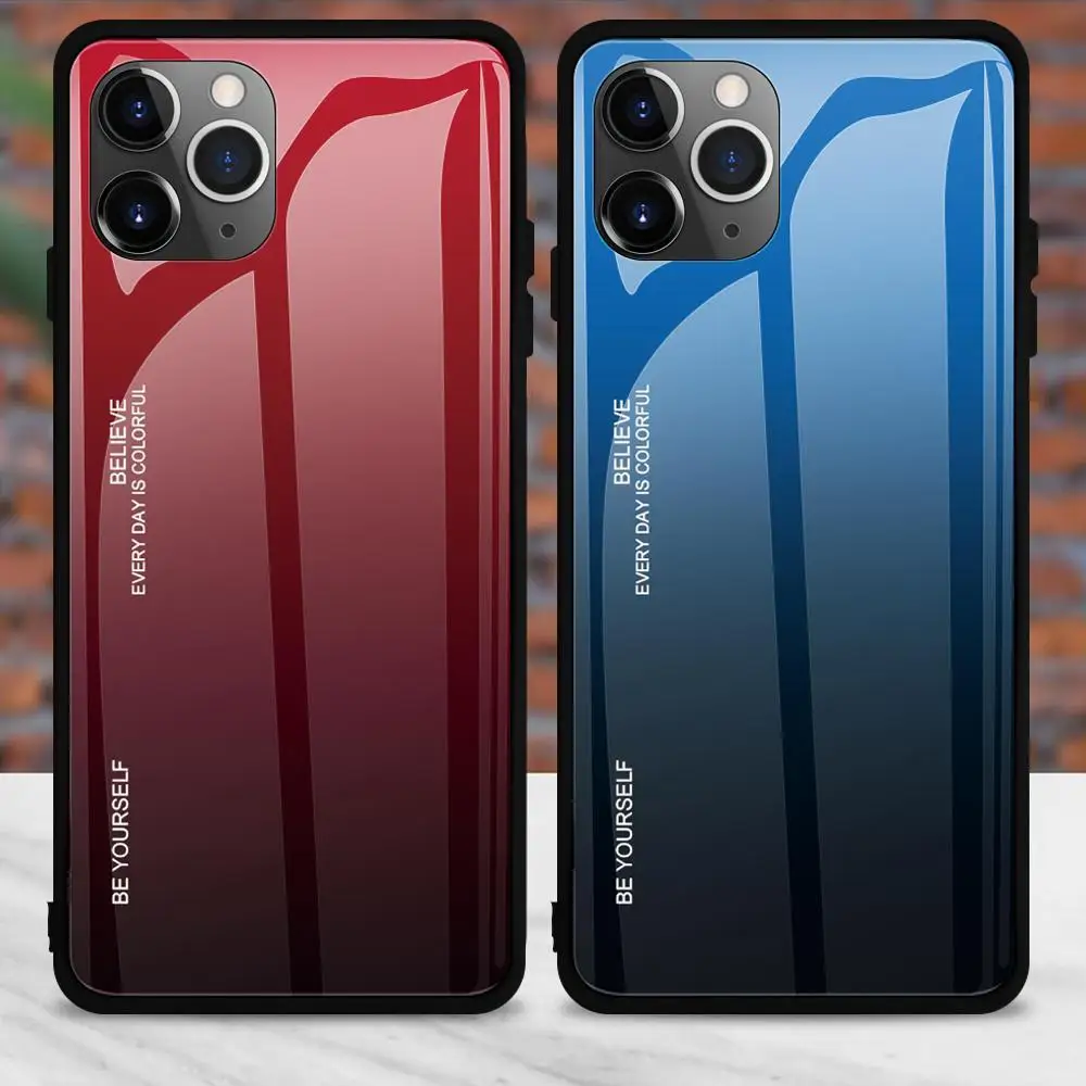 Luxury Hard Case For iPhone 11Pro XS Max XR X 7 8 6 6S Plus Aurora Gradient Tempered Glass Cover For iPhone 11 Pro Max 2019 Case
Luxury Hard Case For iPhone 11Pro XS Max XR X 7 8 6 6S Plus Aurora Gradient Tempered Glass Cover For iPhone 11 Pro Max 2019 Case