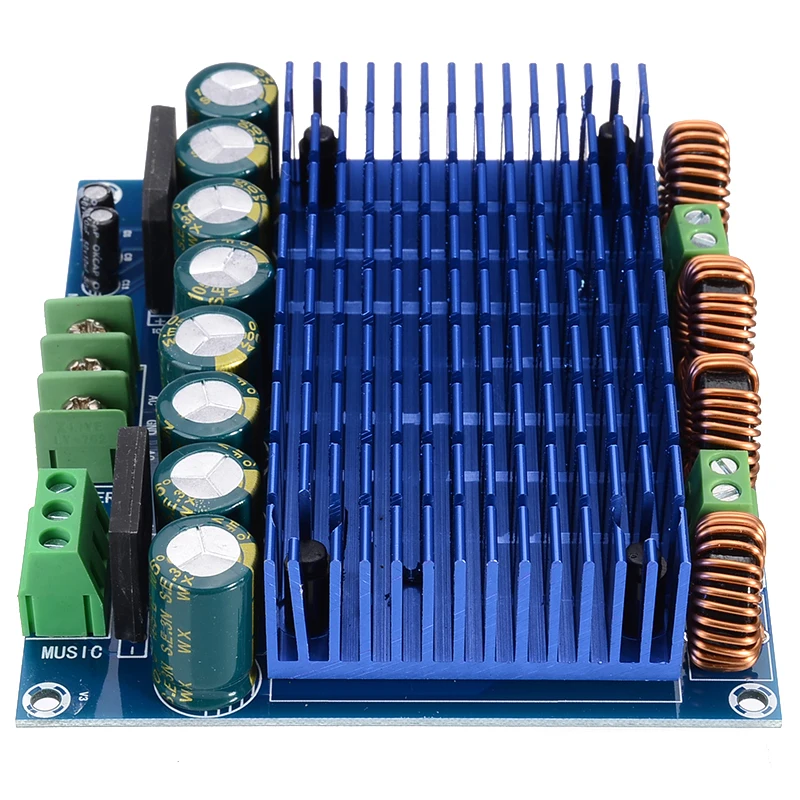 DC 24V XH-M252 Audio Amplifier Boards High Power Digital TDA8954TH Amplifier Module Stereo Dual Chip 2x420W
DC 24V XH-M252 Audio Amplifier Boards High Power Digital TDA8954TH Amplifier Module Stereo Dual Chip 2x420W