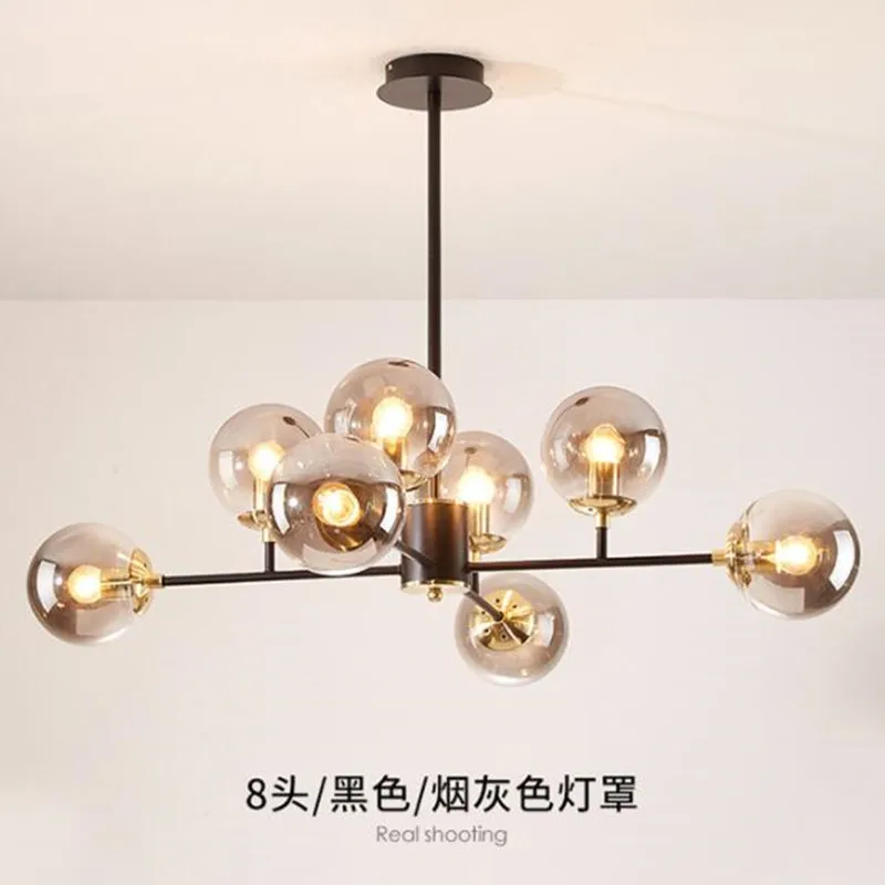 Nordic Gold LED Chandelier Pendant Lamp For Living Room Dining Bedroom Kitchen Modern Glass Ball Ceiling Hanging Light Fixture
Nordic Gold LED Chandelier Pendant Lamp For Living Room Dining Bedroom Kitchen Modern Glass Ball Ceiling Hanging Light Fixture