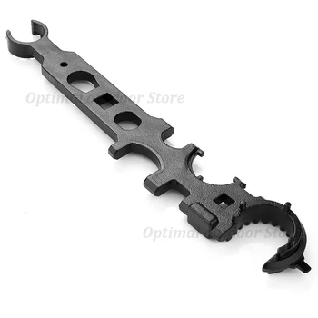 TOtrait Tactical New Type AR15 M4 Steel Wrench Hunting Accessories Multi-function Tool Wrench black
TOtrait Tactical New Type AR15 M4 Steel Wrench Hunting Accessories Multi-function Tool Wrench black