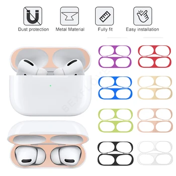 Metal Cover For Airpods Pro Dust Guard Sticker for Apple Air Pods 3 Case Dust proof Protective Sticker Skin Protector Accessorie
Metal Cover For Airpods Pro Dust Guard Sticker for Apple Air Pods 3 Case Dust proof Protective Sticker Skin Protector Accessorie