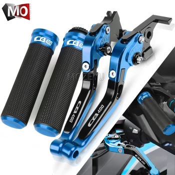 For Honda CB400/SF/VTEC CB 400 SF CB400SF CB400 VTEC 1992-1998 1993 1994 Motorcycle CNC Brake Clutch Levers Handlebar Hand Grips 
For Honda CB400/SF/VTEC CB 400 SF CB400SF CB400 VTEC 1992-1998 1993 1994 Motorcycle CNC Brake Clutch Levers Handlebar Hand Grips