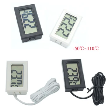 NTC Thermometer Mini Digital LCD Display Car Interior Temperature Meter Tools Thermometer Temperature Sensor -50 to 110
NTC Thermometer Mini Digital LCD Display Car Interior Temperature Meter Tools Thermometer Temperature Sensor -50 to 110