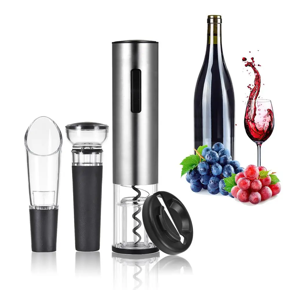 Electric USB Charging Wine Bottle Opener Set Automatic For Red Kitchen Accessories Gadgets | Дом и сад
