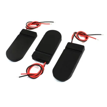 CR2032 2 Button Cell Battery Holders, with On / Off Switch Switch, Black, 3 Pieces
CR2032 2 Button Cell Battery Holders, with On / Off Switch Switch, Black, 3 Pieces