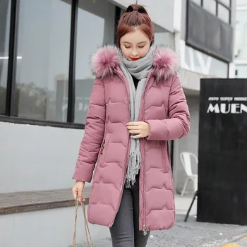 2020 Winter Women Jacket X-long Hooded Cotton Padded Female Coats High Quality down jackets Warm Outwear Womens Parka
2020 Winter Women Jacket X-long Hooded Cotton Padded Female Coats High Quality down jackets Warm Outwear Womens Parka