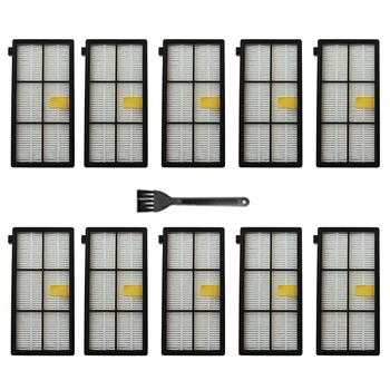 10*Filter+1*Cleaning Brush For IRobot Roomba 800 900 Series 805 Vacuum Cleaner Home Window Floor Glass Clean Up
10*Filter+1*Cleaning Brush For IRobot Roomba 800 900 Series 805 Vacuum Cleaner Home Window Floor Glass Clean Up