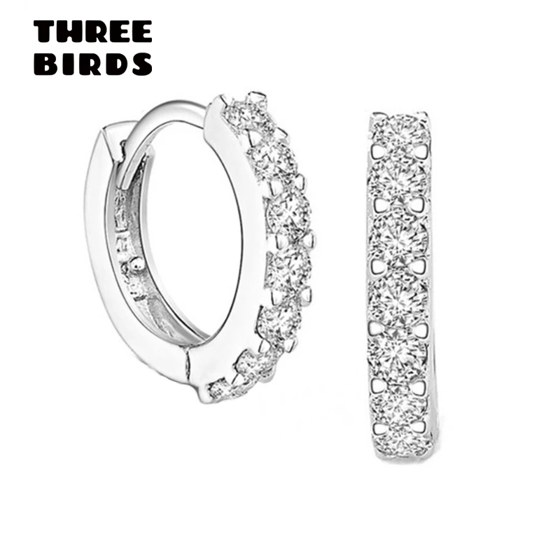 Tiny Trendy Silver 925 Round Circle Hoop Earrings Full Crystal Cubic Zircon Earrings For Women small hoops jewelry petite creole
Tiny Trendy Silver 925 Round Circle Hoop Earrings Full Crystal Cubic Zircon Earrings For Women small hoops jewelry petite creole