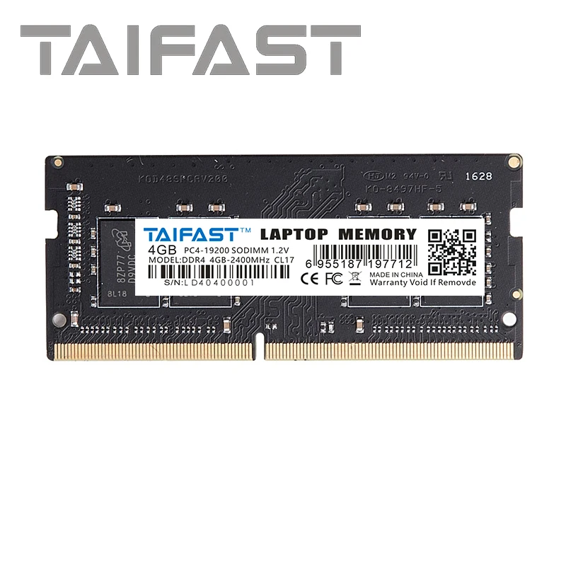 Taifast Laptop memory ddr4 4GB 8GB 2400MHz 16GB 2666MHZ ram sodimm support memoria ddr4 notebook Lifetime Warranty
Taifast Laptop memory ddr4 4GB 8GB 2400MHz 16GB 2666MHZ ram sodimm support memoria ddr4 notebook Lifetime Warranty