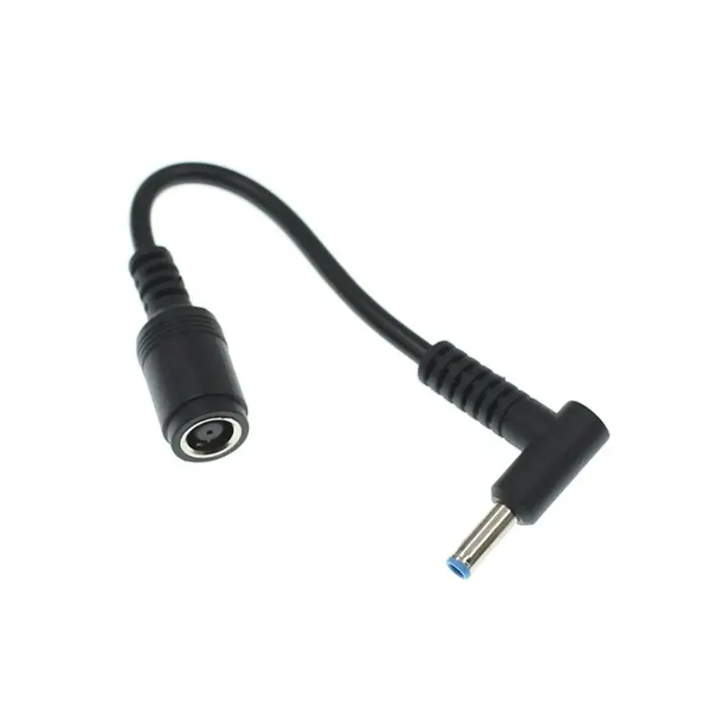 90 Degree 7.4x5.0mm Female To 4.5x3.0mm Male Tip Power Adapter Converter Cable For Hp Dell Laptop
90 Degree 7.4x5.0mm Female To 4.5x3.0mm Male Tip Power Adapter Converter Cable For Hp Dell Laptop