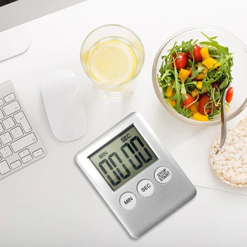New Mini Portable Kitchen Digital Timer Cooking Studying Count-down Clock LCD Screen Display Alarm Kitchen Gadget
New Mini Portable Kitchen Digital Timer Cooking Studying Count-down Clock LCD Screen Display Alarm Kitchen Gadget